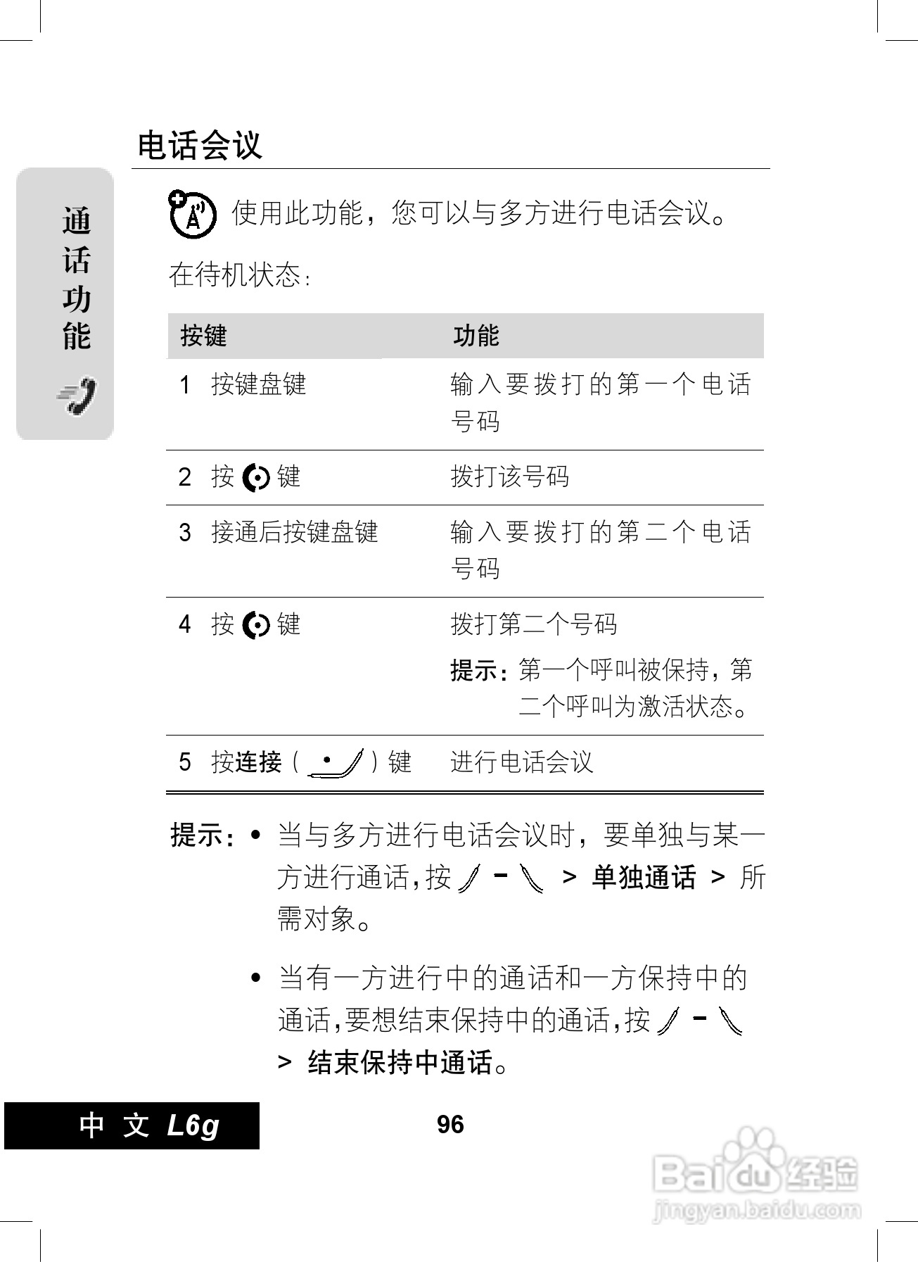 摩托罗拉L6G手机使用说明书:[10]