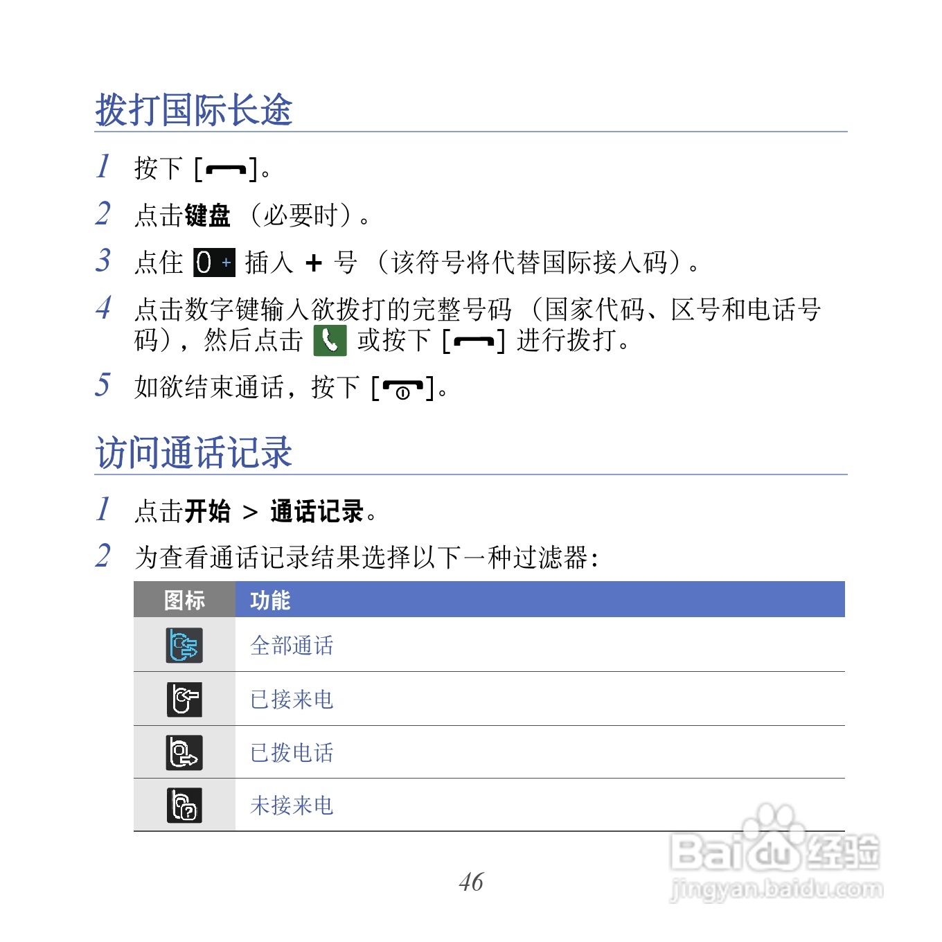 三星GT-I8000U手机使用说明书:[5]