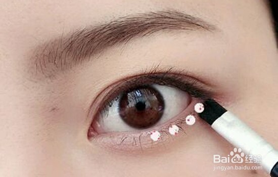 艺术橘色眼妆教程