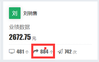 电商CRM软件查看销售员的概况操作