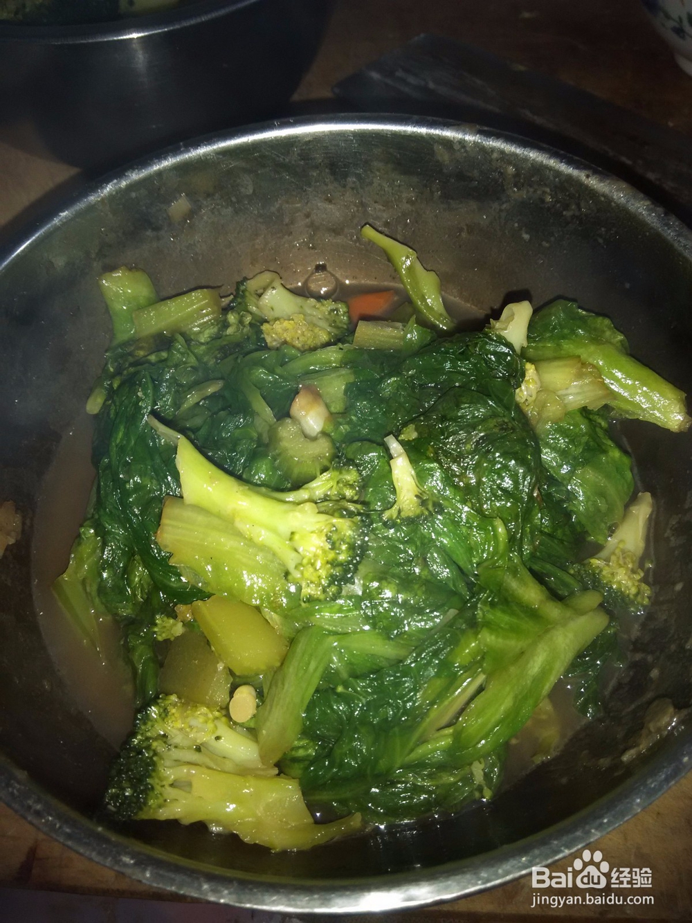 家常炒新鲜生菜