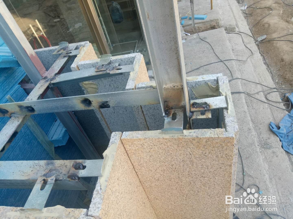 外墙干挂大理石施工