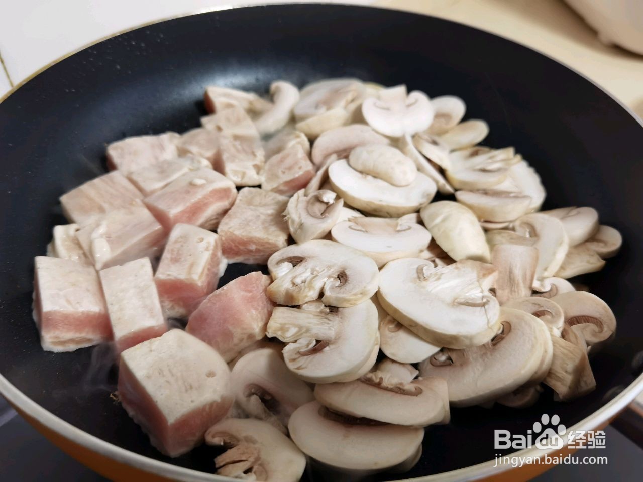 黑椒口蘑鸡胸怎么做