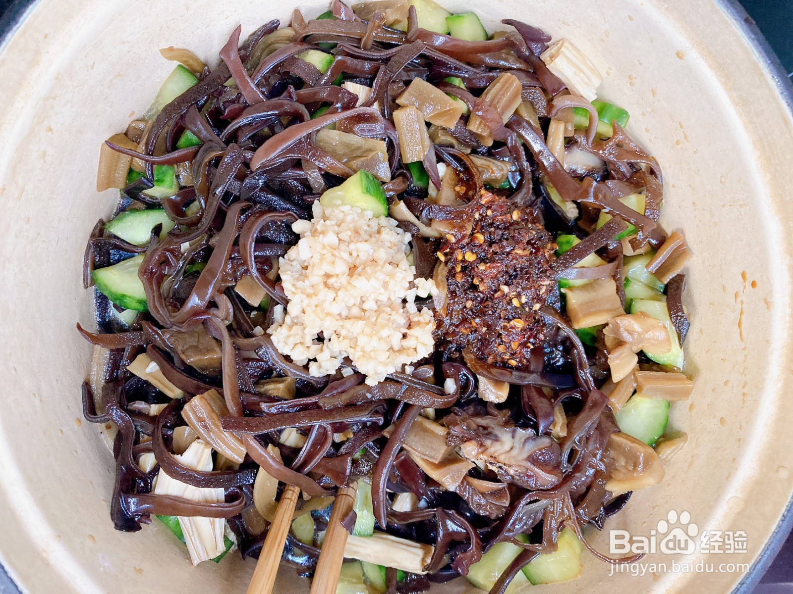 黄瓜木耳凉拌菜的做法