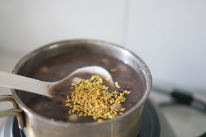 桂花赤豆糊的做法