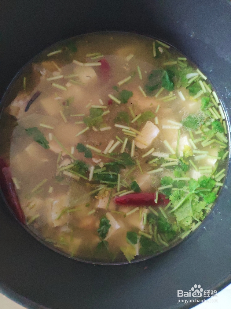 非常简单的三文鱼豆腐汤