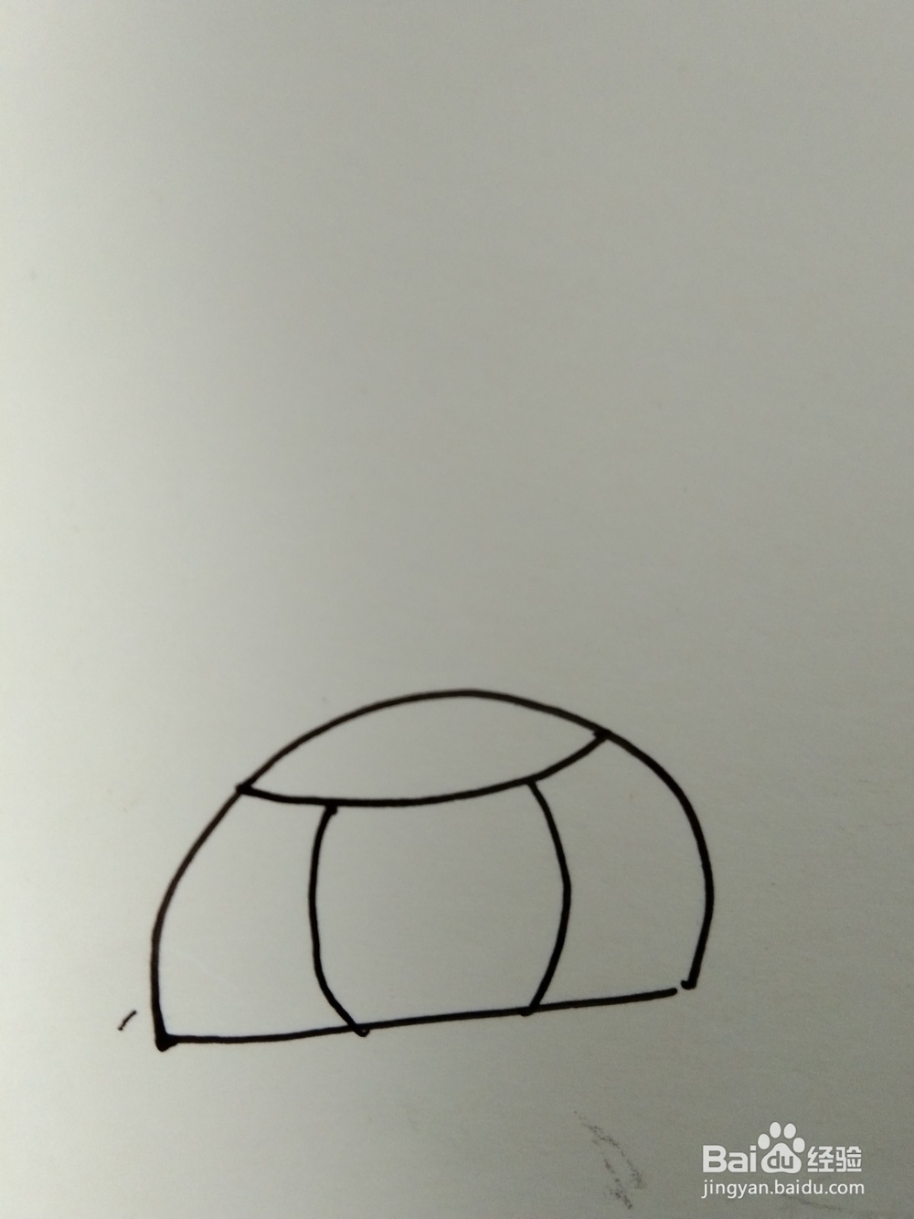 如何画简笔画乌龟？