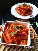 风味辣酱炒年糕