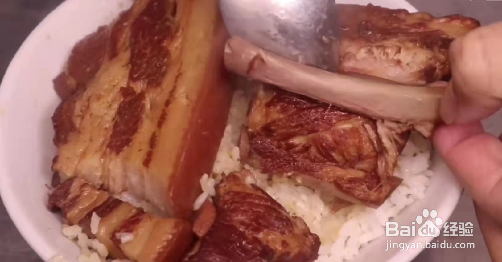 香浓卤肉饭,风味独特