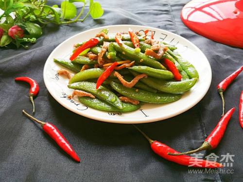 小米辣甜豆炒肉丝