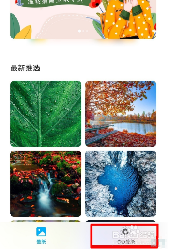 华为nova8se手机如何设置动态壁纸效果