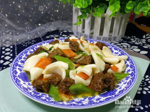 怎么做鱿鱼烩烤麸