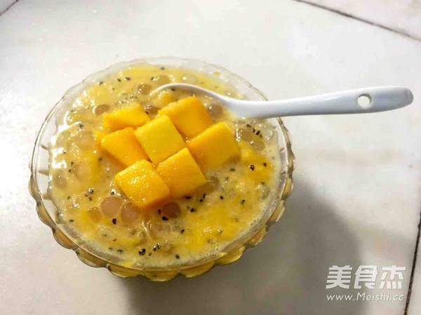 芒果西米露的做法