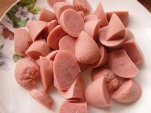 早餐吃什么？五彩炒饭+番茄蛋汤