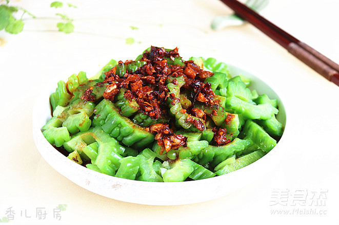 蒜香苦瓜的做法