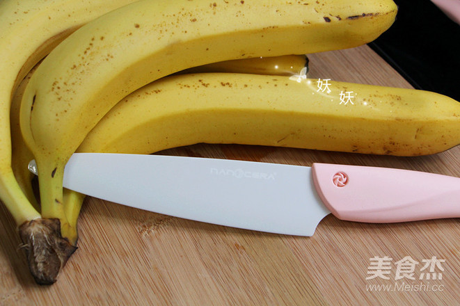 脆烤香蕉片的做法