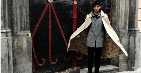 总是穿不好风衣？试试最简单的方法