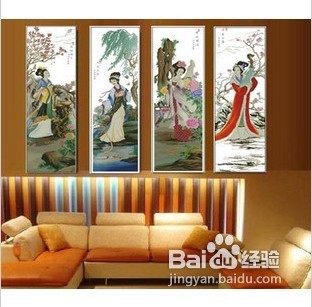 十字绣四大美女图解说明