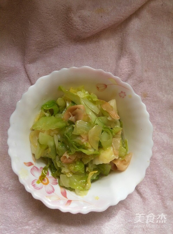 鸡汁腐衣包菜