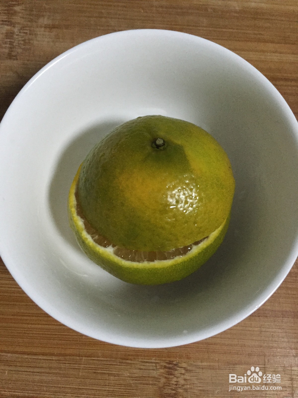 一道食疗效果倍加的自制水果---盐蒸橙子