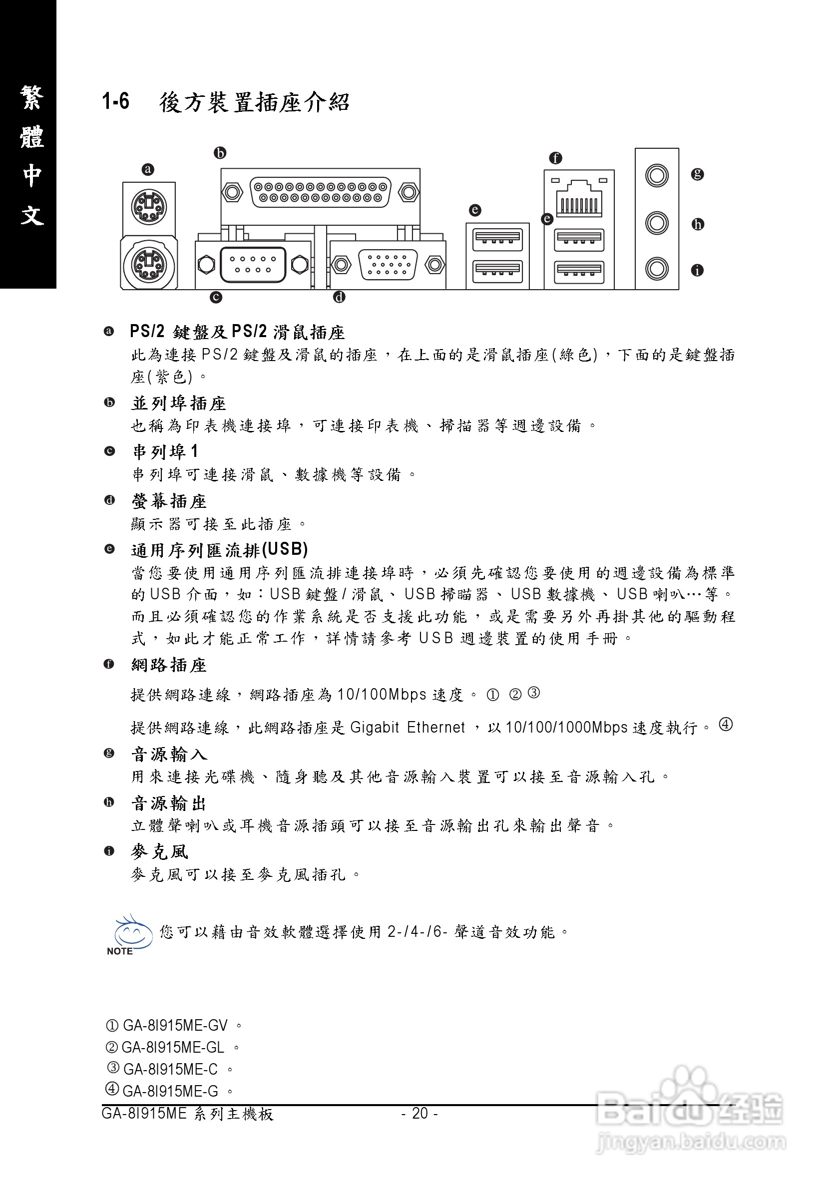 技嘉GA-8I915ME-G型主板说明书:[2]