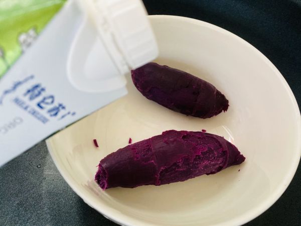 紫薯肉松紫菜卷