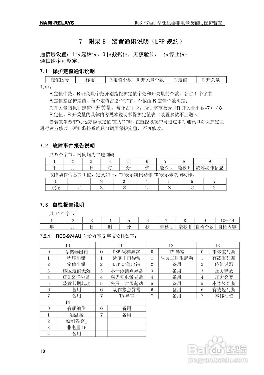 RCS-974AU型变压器非电量及辅助保护装置使用说明书:[3]