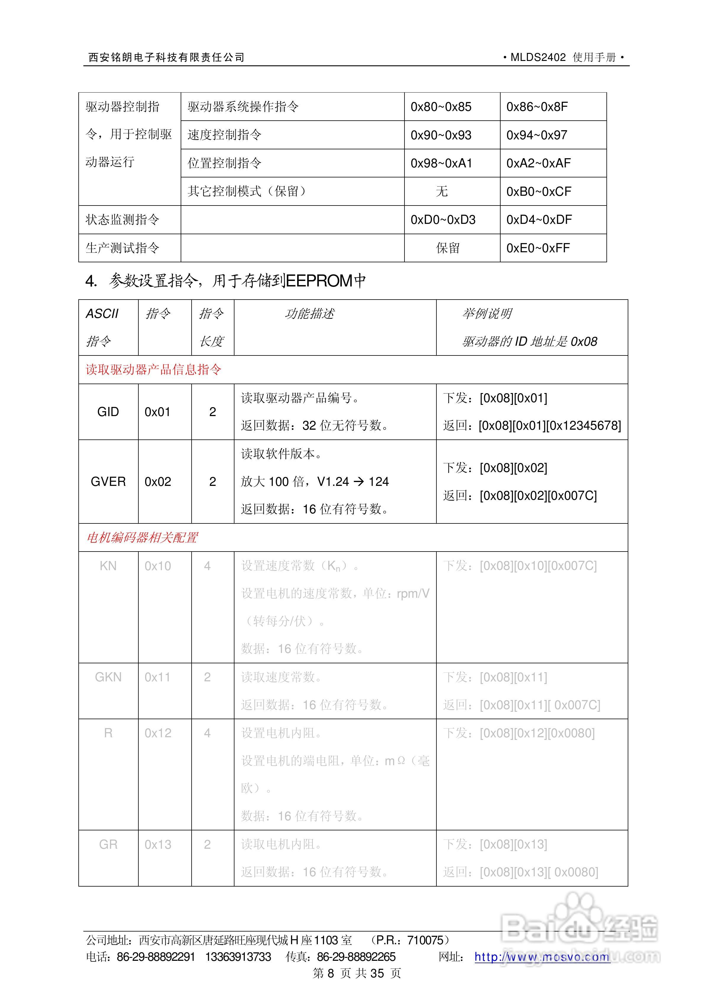 铭朗科技MLDS2402直流伺服驱动器说明书:[1]