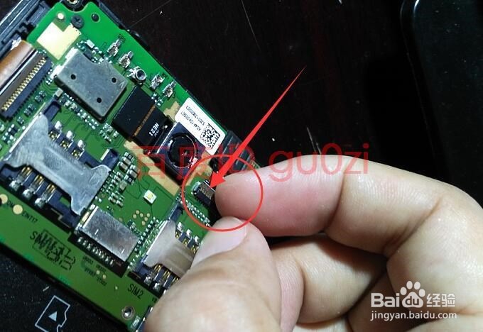 红米HWNOTE手机摄像头更换方法