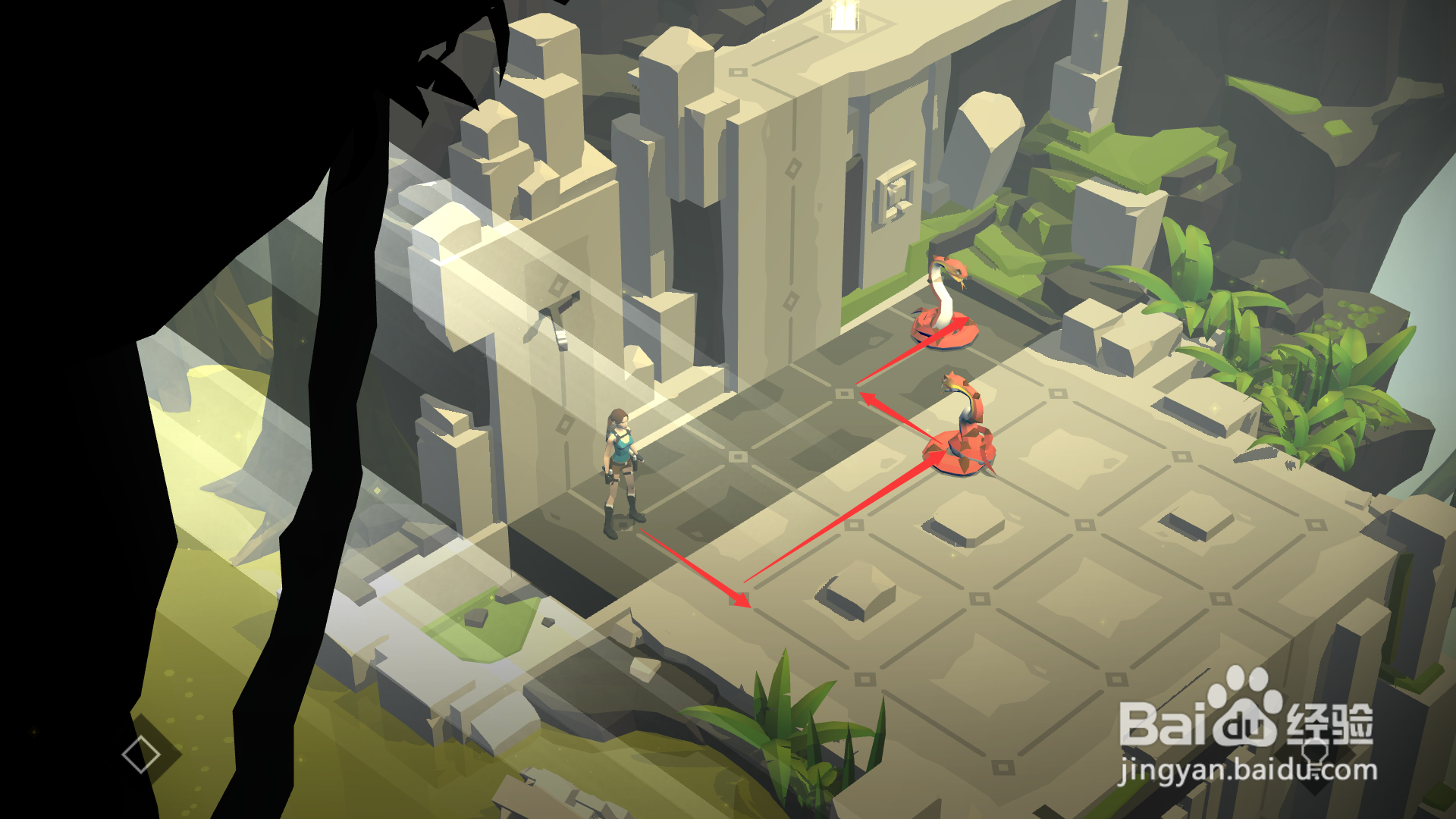 古墓丽影传说迷踪第二章第1关毒蛇沼泽攻略