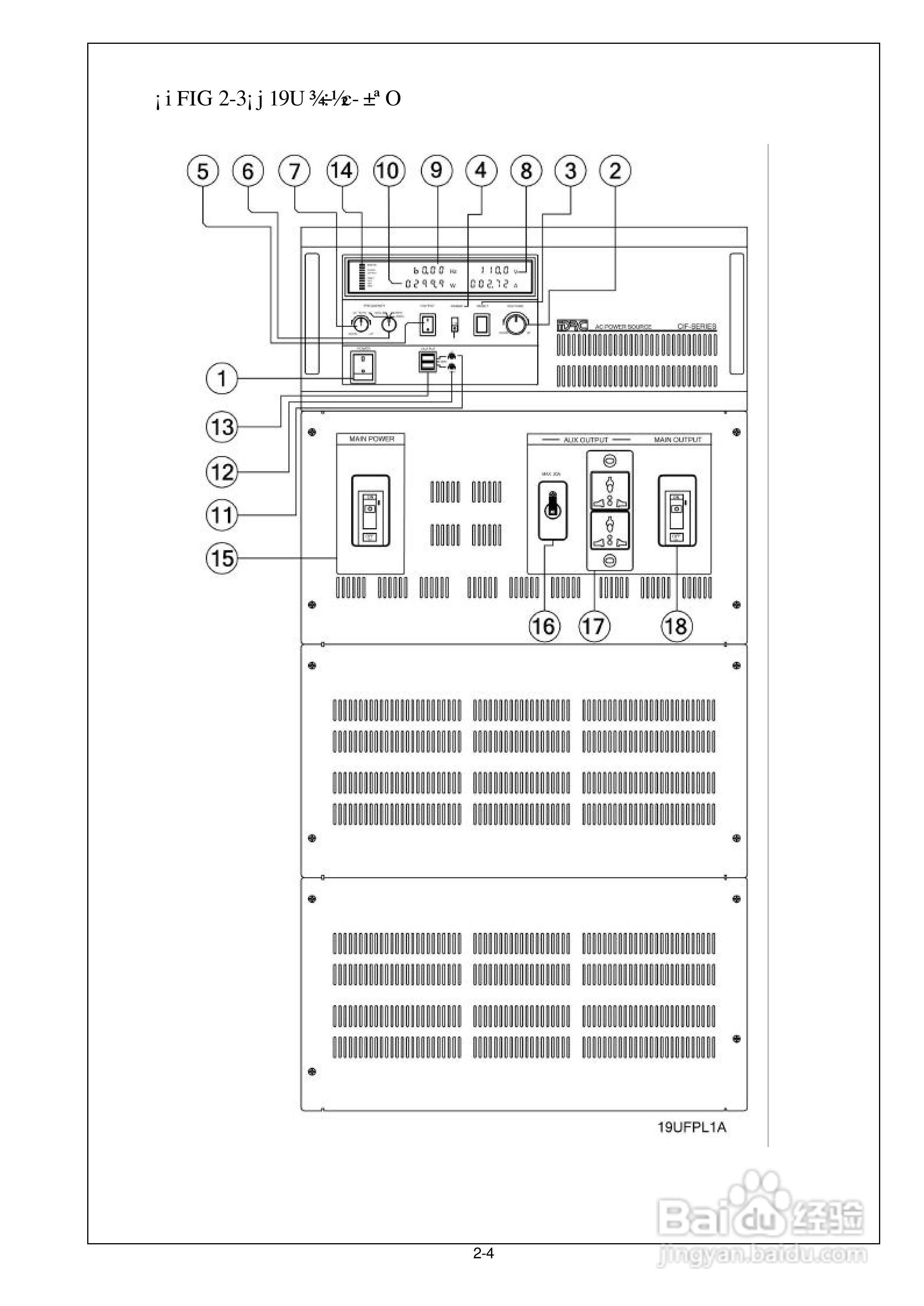 CIF-A系列交流电源供应器操作手册:[1]