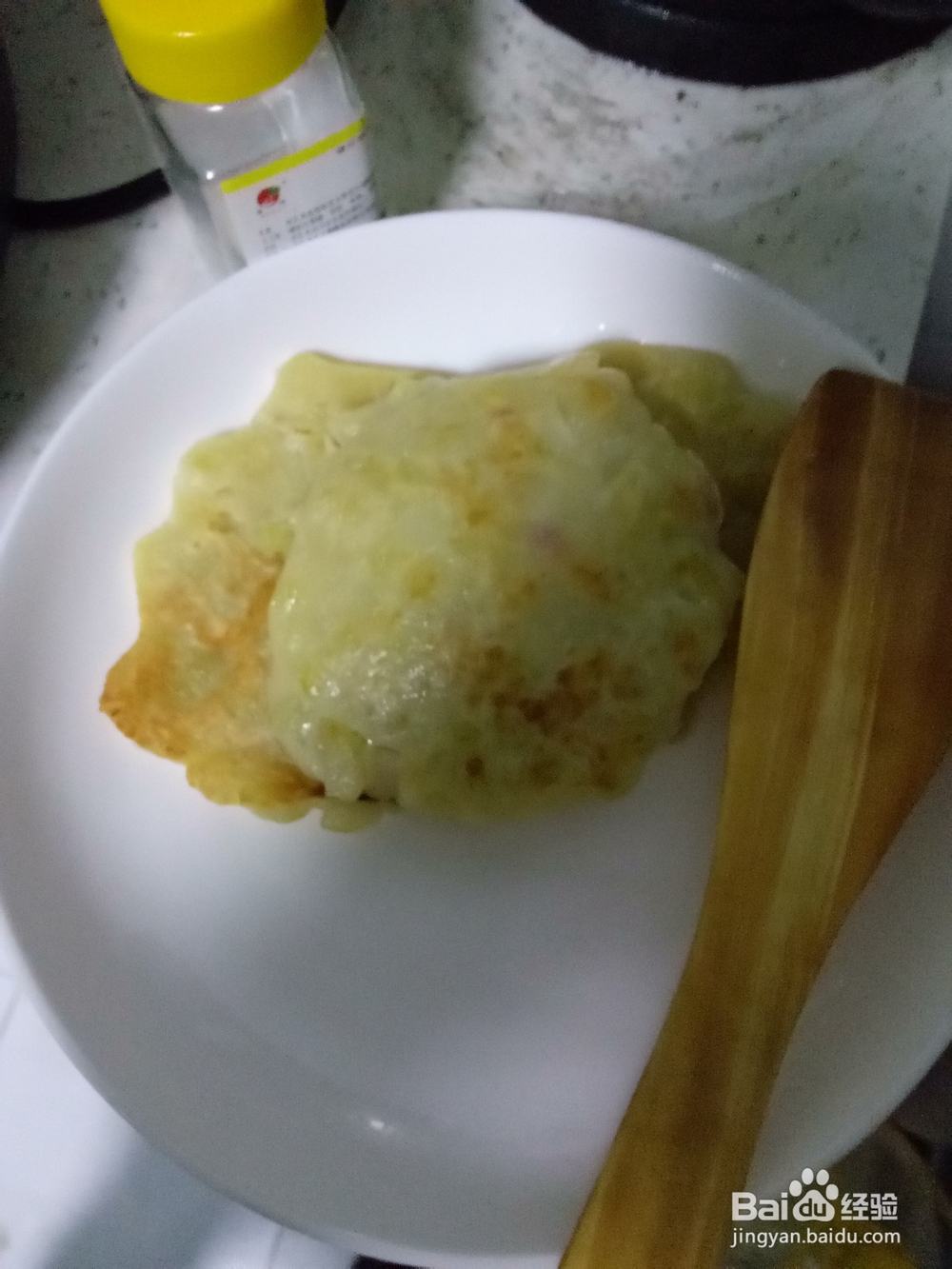 电饼铛鲜桃饼