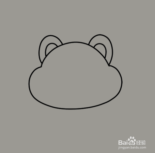 如何手工画卡通老鼠的简笔画?