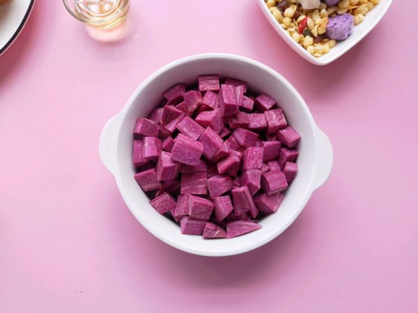 燕麦紫薯吐司卷