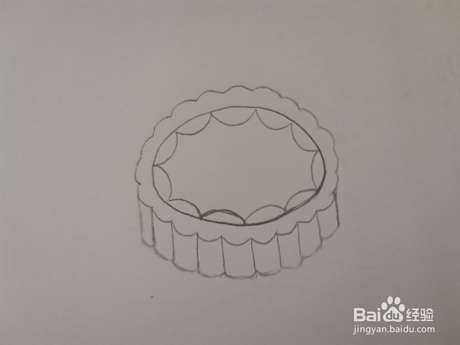 简单又好看的月饼怎么画