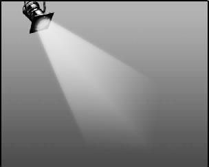 PS制作人物灯光效果的简单方法