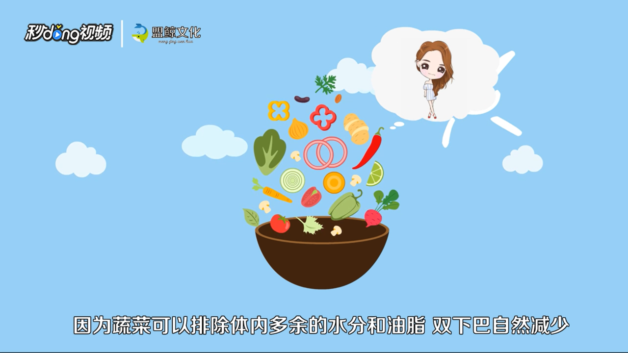 双下巴怎么减
