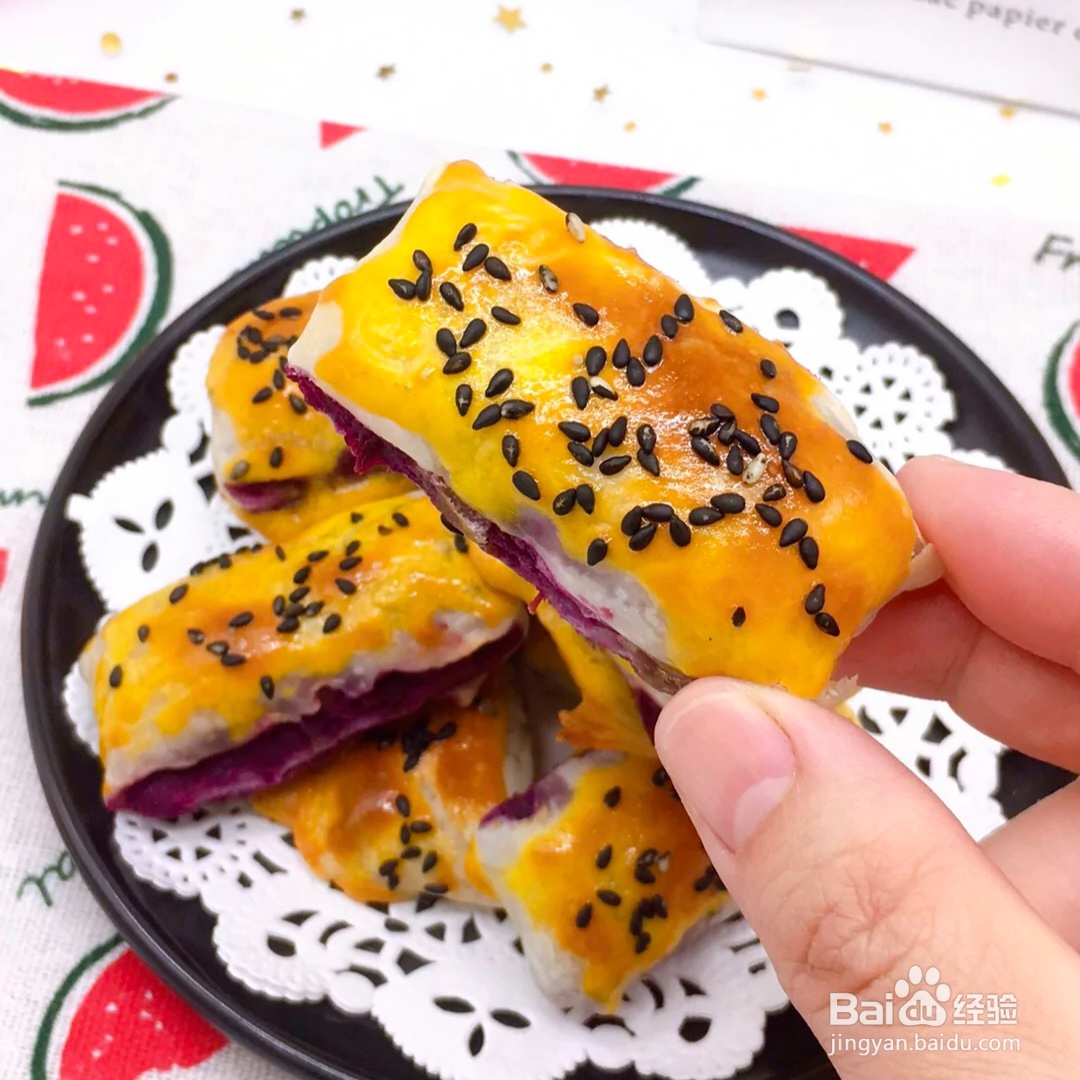 宝宝版紫薯奶香卷怎么做？