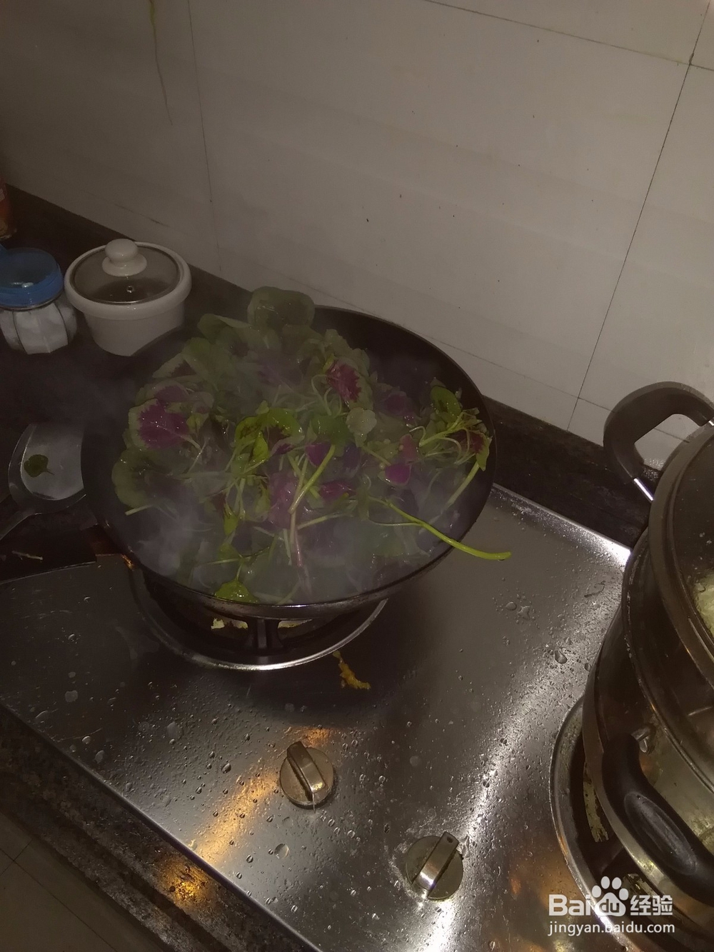 怎样清炒红苋菜