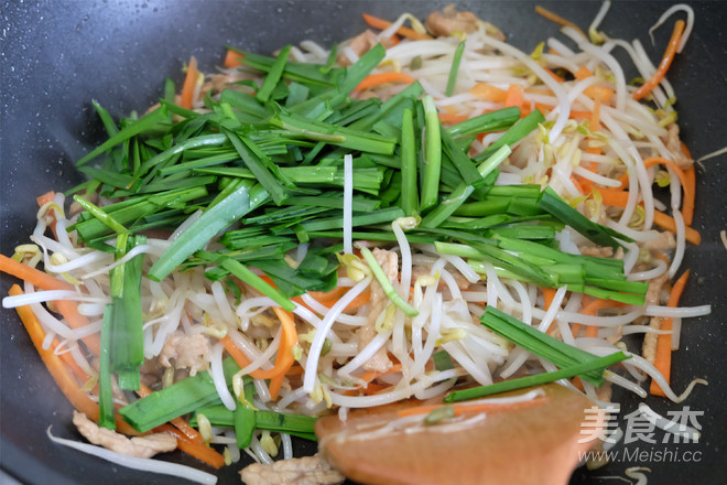 馓子炒绿豆芽