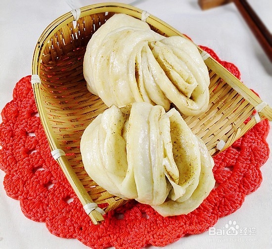 在家常做的小点心--------椒盐小花卷