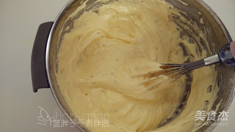 青柠海绵纸杯蛋糕（色拉油版）