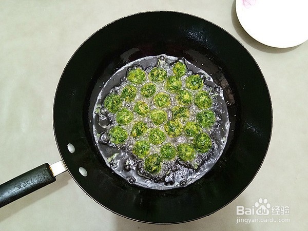 怎么做杂粮茼蒿丸子