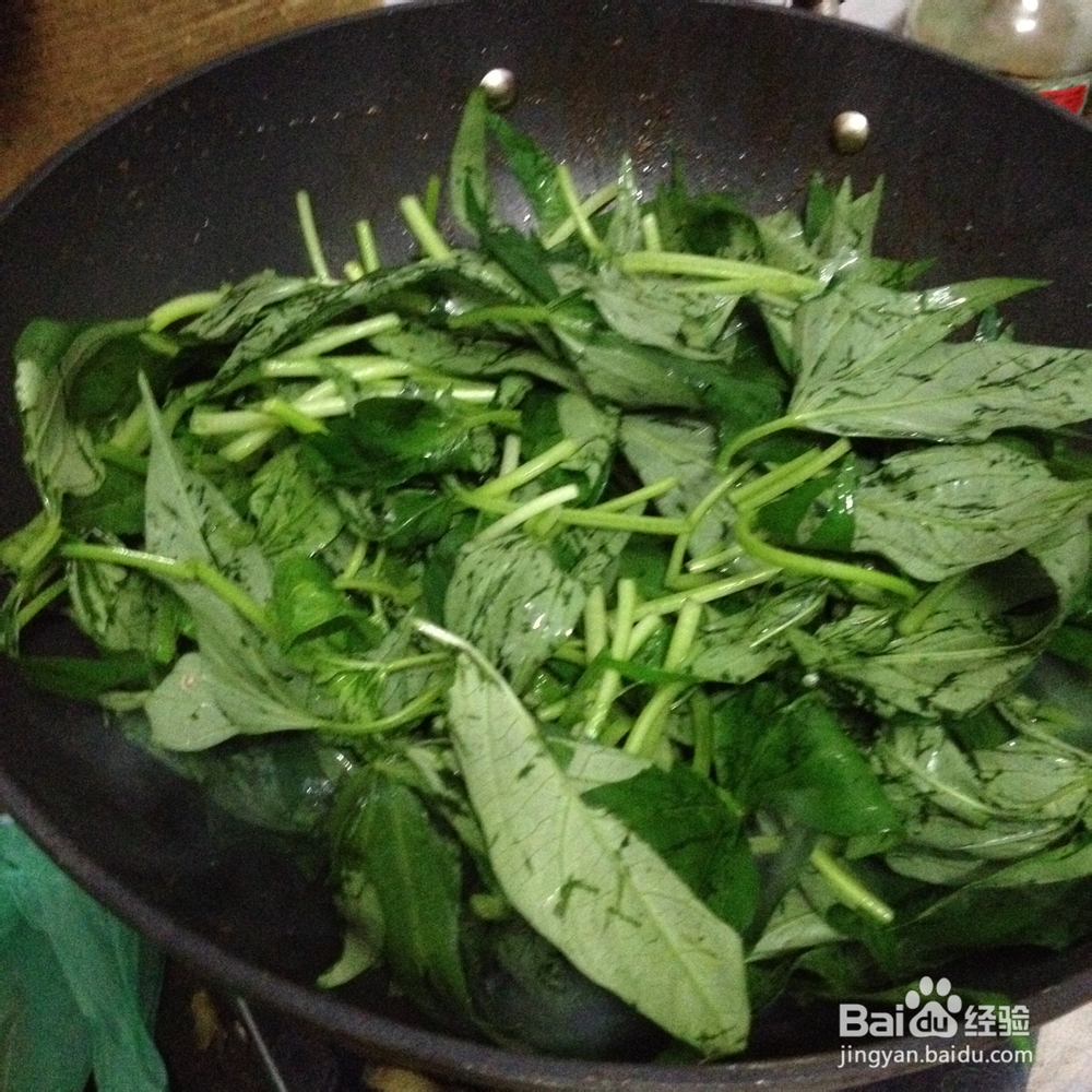 红薯叶怎么炒