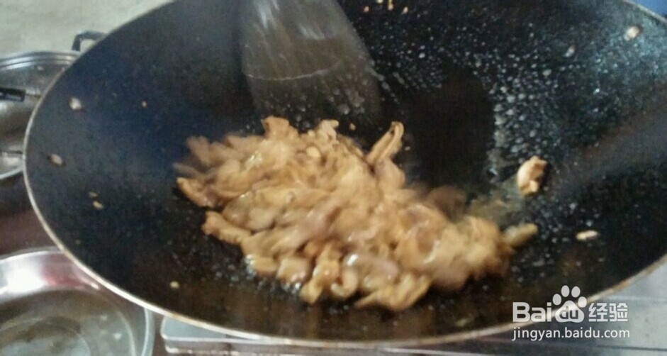 自家长辈的私房菜爆炒猪肚