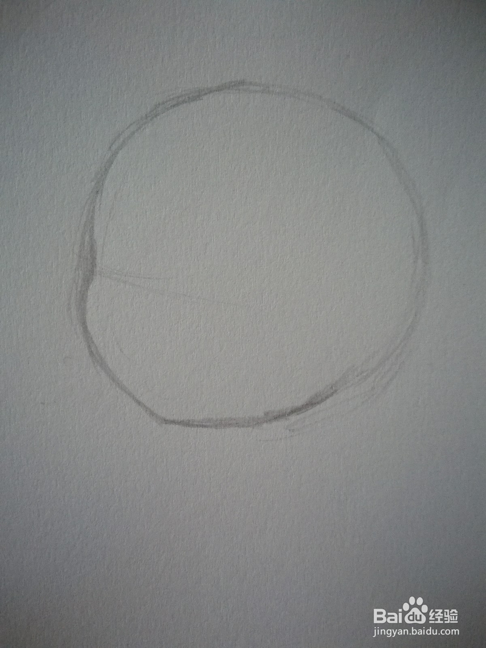 动漫人物头部铅笔手绘教程