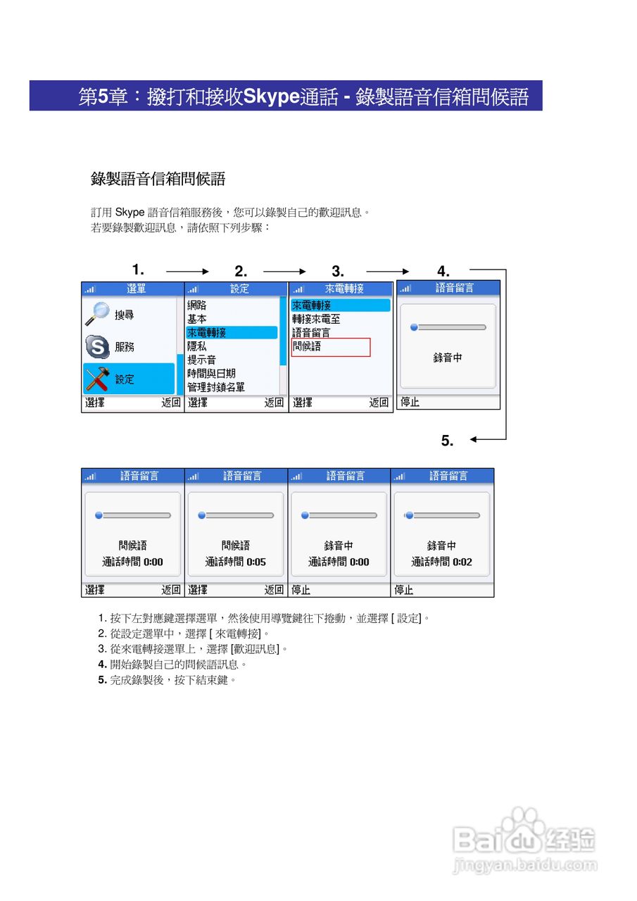 SMC WSKP100 Wi-Fi无线手机使用说明书:[4]
