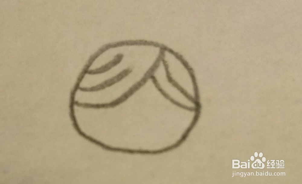 简笔画扎马尾的女孩头像