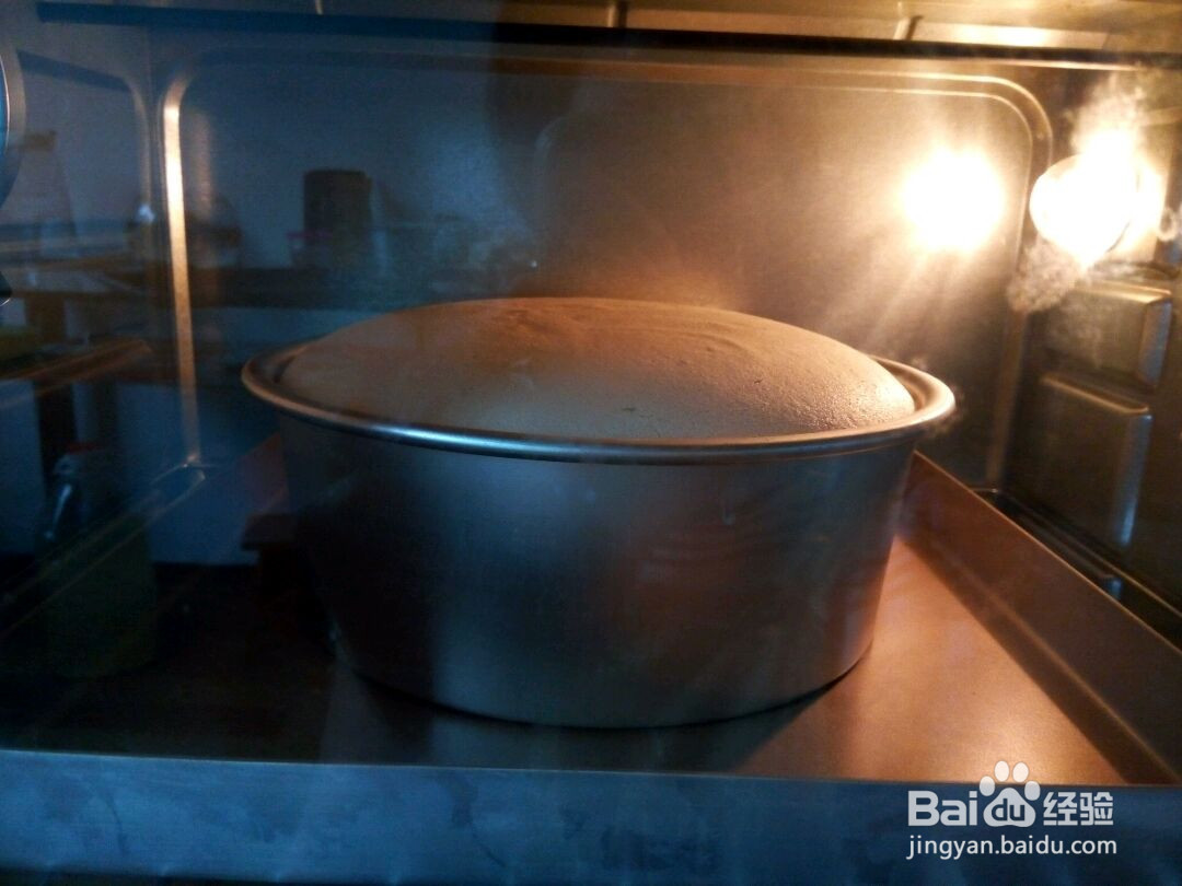 8寸戚风蛋糕的做法