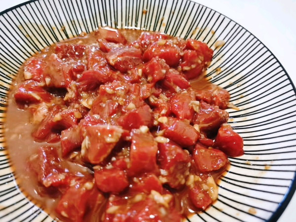 蚝油芦笋牛肉粒